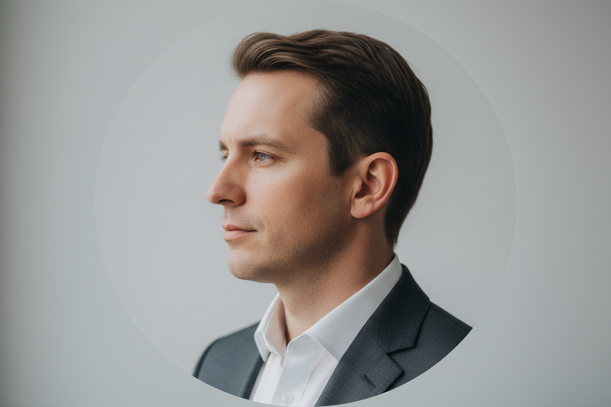 realistic male profile pic avatar